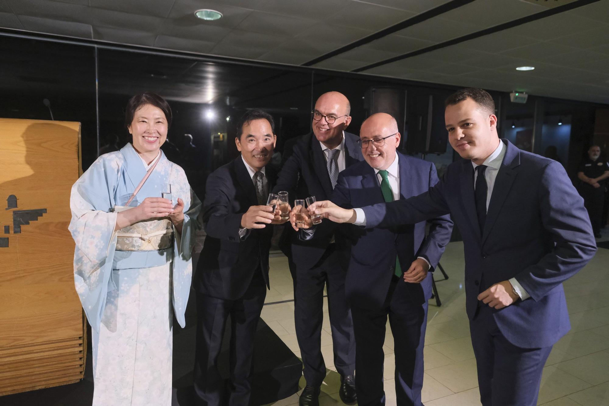 Fiesta por el natalicio del emperador de Japón en Gran Canaria