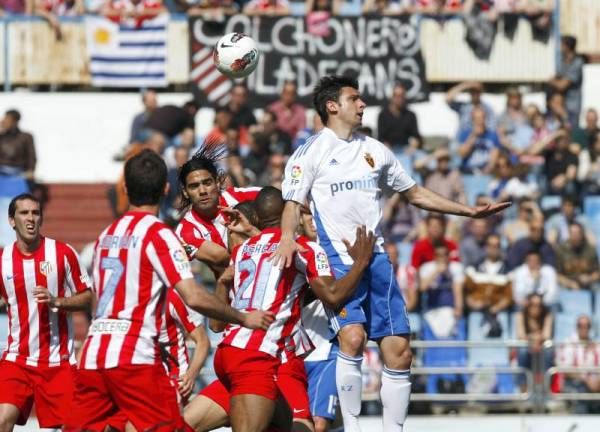 Las imágenes del Real Zaragoza - Atlético de Madrid