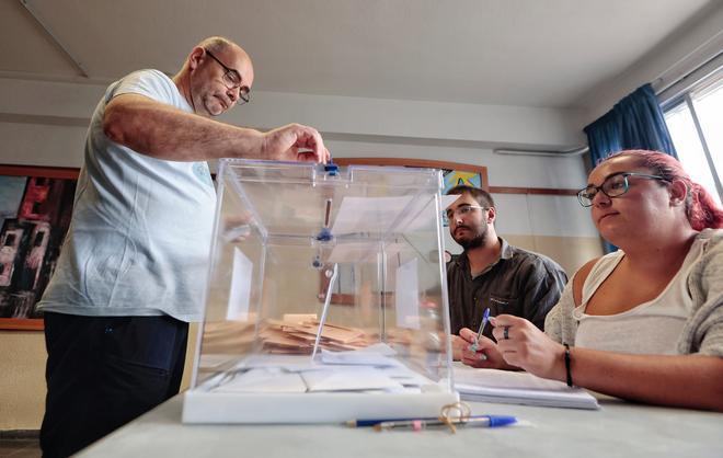 Así se ha iniciado la jornada electoral en Tenerife