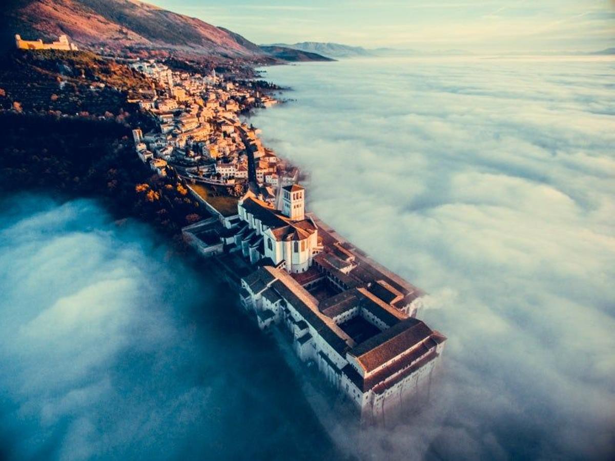 Assisi Over the Clouds