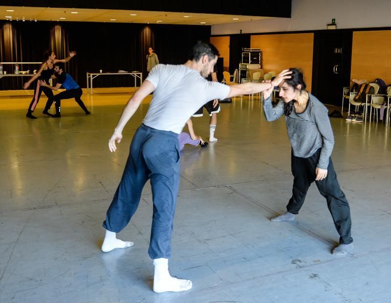 04-12-18. LAS PALMAS DE GRAN CANARIA. ENSAYO COMPAÑIA DE DANZA LAVA.  FOTO: JOSÉ CARLOS GUERRA.  | 04/12/2018 | Fotógrafo: José Carlos Guerra