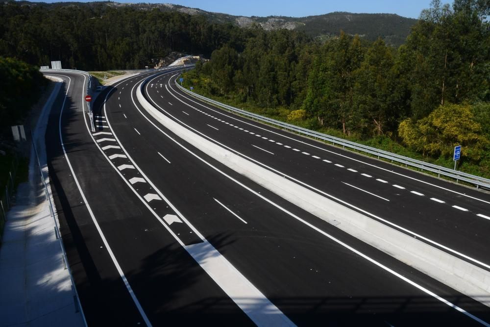 Las obras de la autovía del Morrazo, a punto