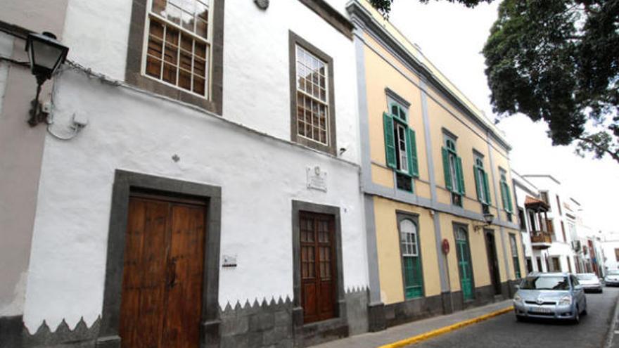 Sede del Instituto de Estudios Históricos Rey Fernando Guanarteme, en la Plaza de Santo Domingo. | juan carlos castro