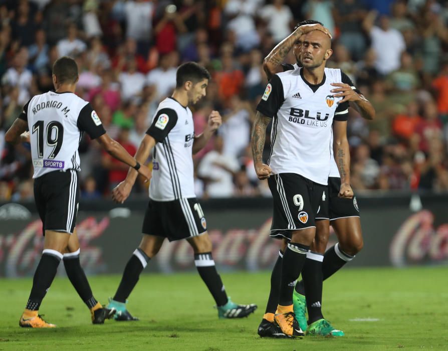 Valencia - Las Palmas, en imágenes