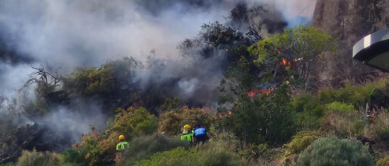 Incendio en La Palma.