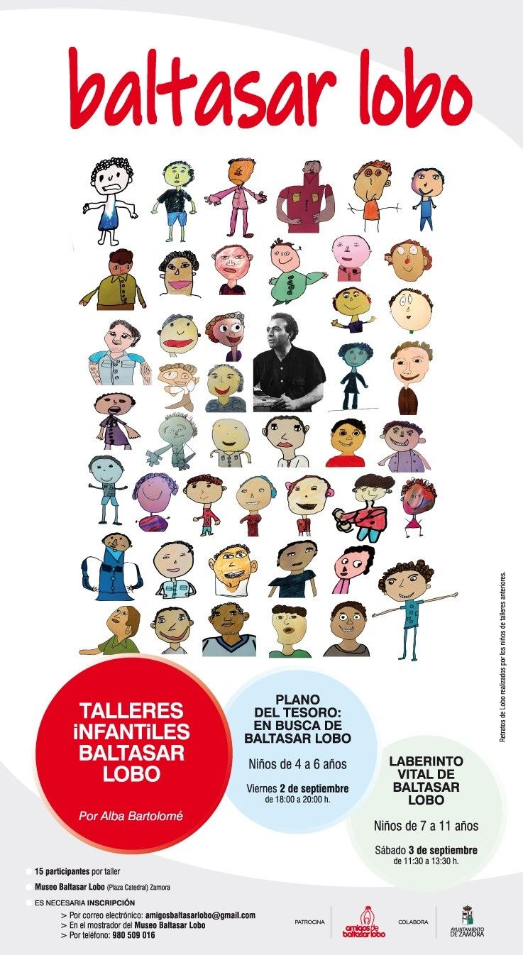 Talleres infantiles para conocer la obra de Baltasar Lobo.