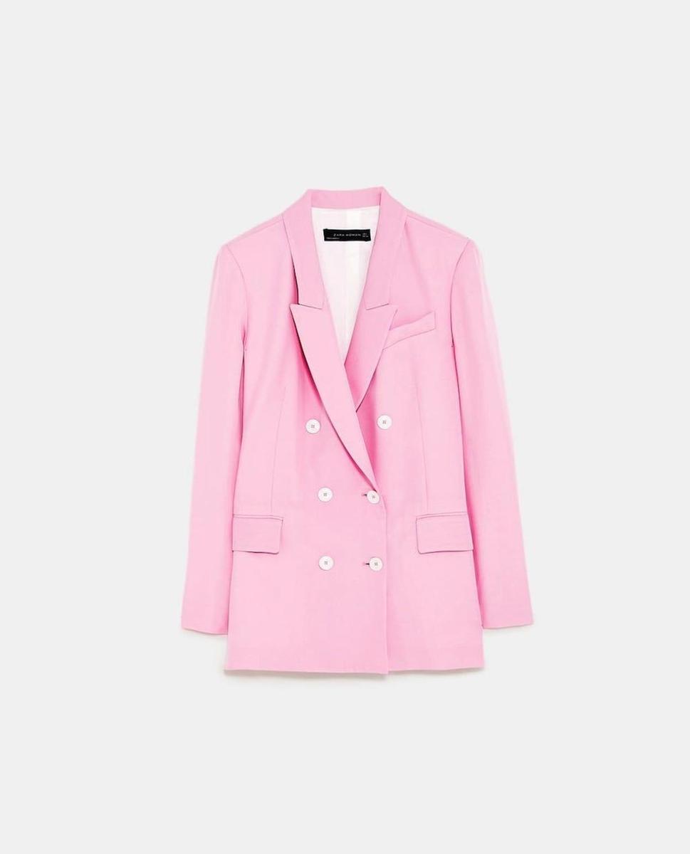 Americana rosa de Zara