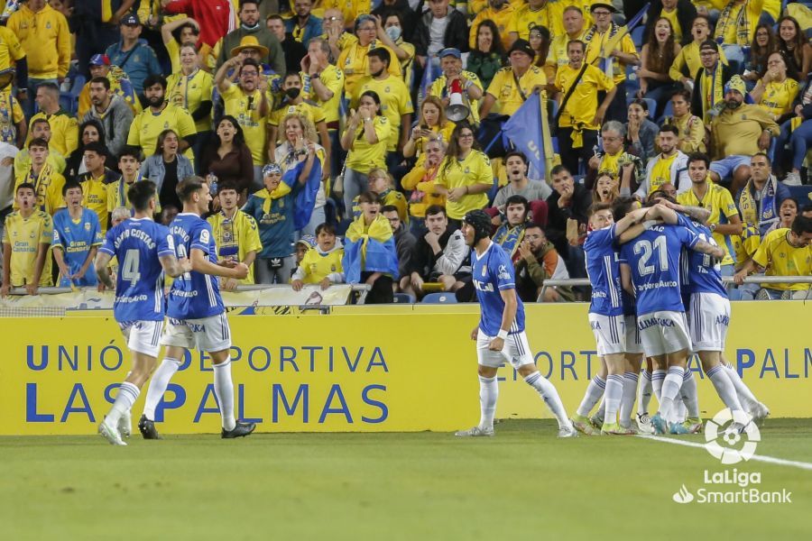 EN IMÁGENES: El Real Oviedo cae en Las Palmas