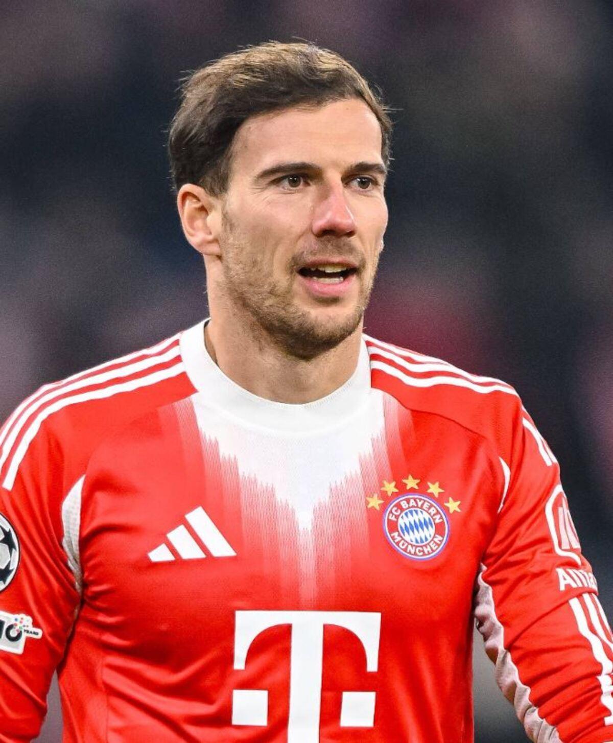 Goretzka en un partido con el Bayern