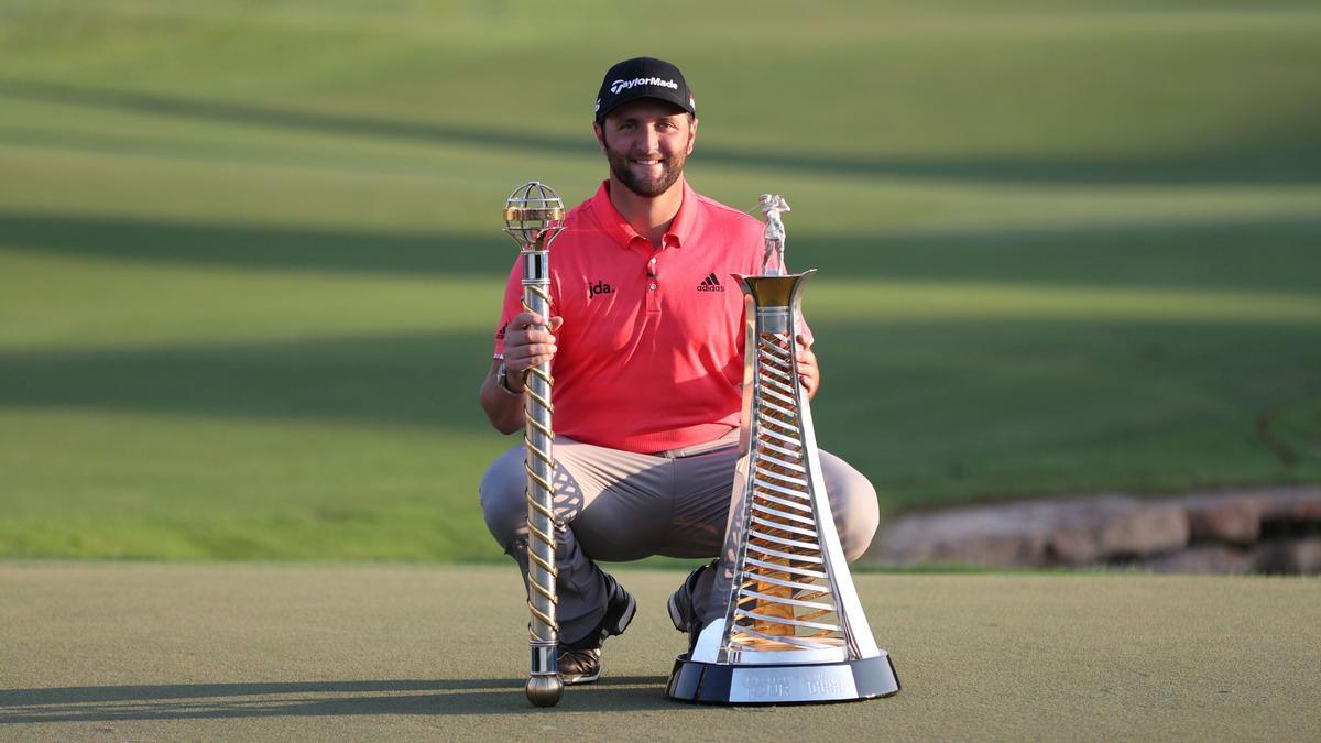 Rahm quiere ganar en Dubai el DP World Championship, ser elegido el mejor europeo como en 2019 y batir el record de Seve