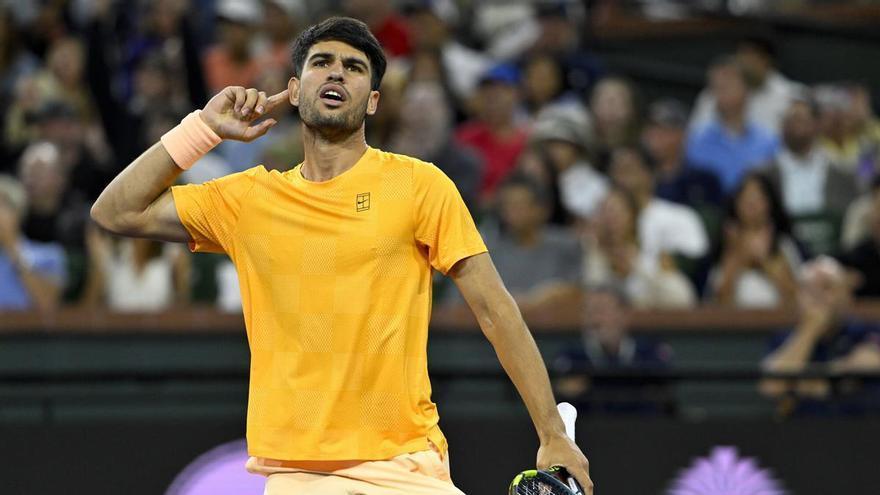 Alcaraz necesita tres sets para doblegar a Rinderknech