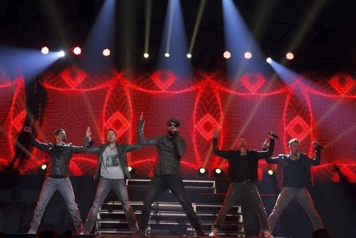 El grupo formado por Nick Carter, Brian Littrell, Kevin Richardson, A.J. McLean y Howie Dorough hacen disfrutar a sus fans en Madrid