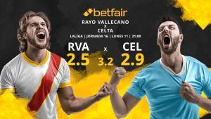 Rayo Vallecano vs. Celta de Vigo: horario, TV, estadísticas, clasificación y pronósticos