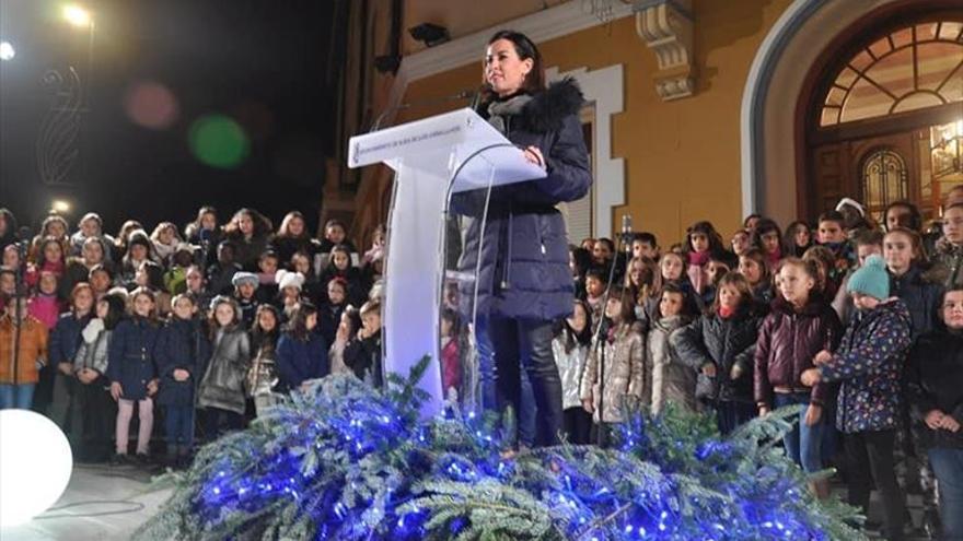 La Navidad ya ilumina las calles de Ejea y sus Pueblos