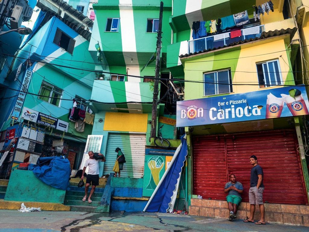 Detalle de Favela Santa Marta