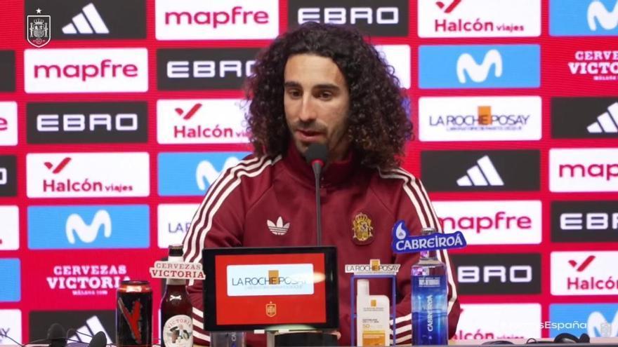 ¿Si hubiera una llamada del Barça le costaría decir que no? Cucurella responde