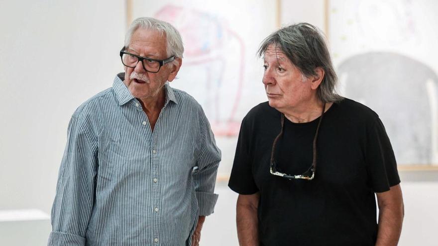 Carles Fabregat y Josep Vallribera exponen juntos en Ibiza: «El artista lo es antes de empezar a trabajar»