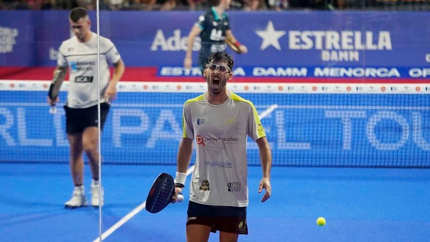 El pontanés Xisco Gil roza el primer título de su carrera en el World Pádel Tour