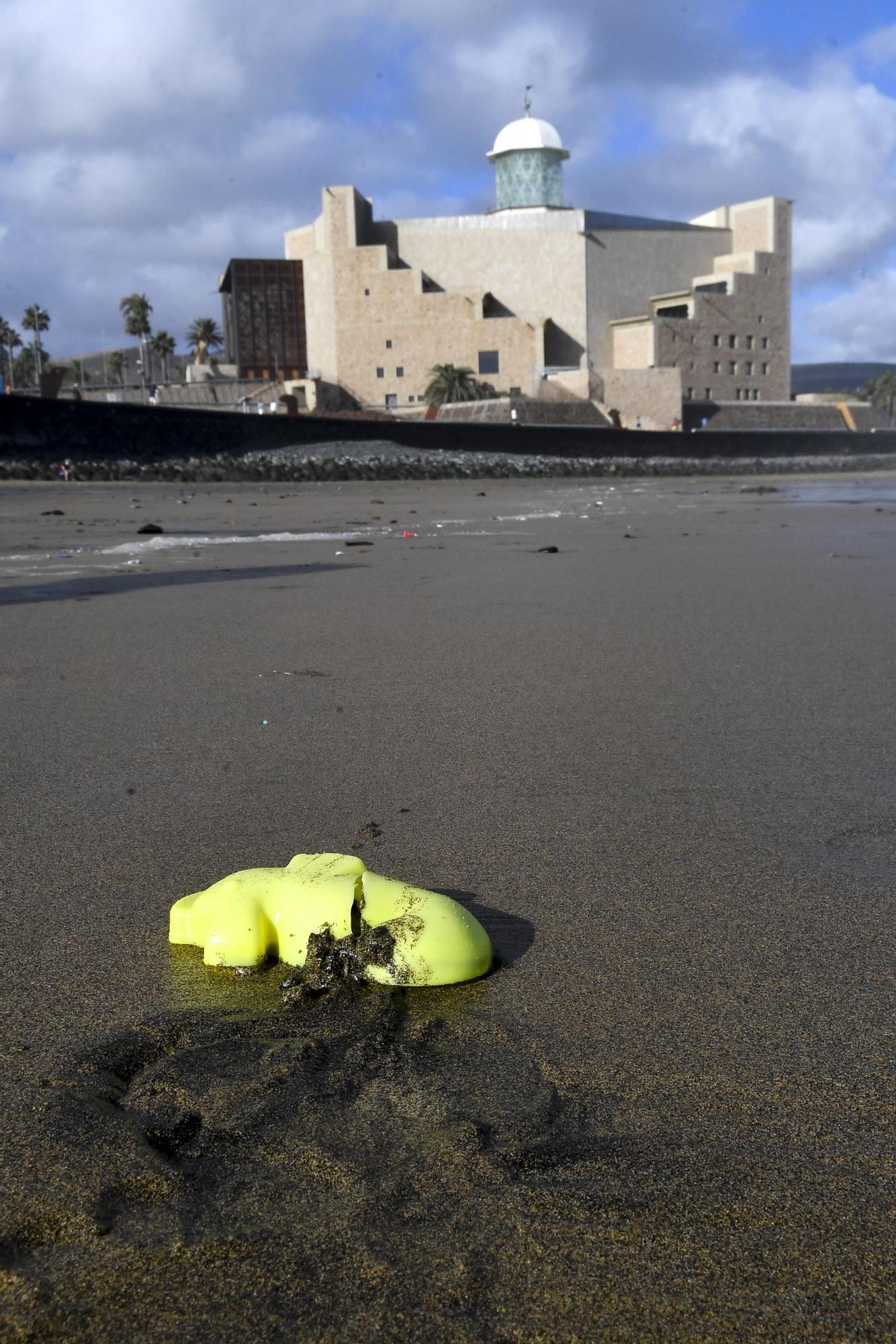 Microplásticos en Las Canteras