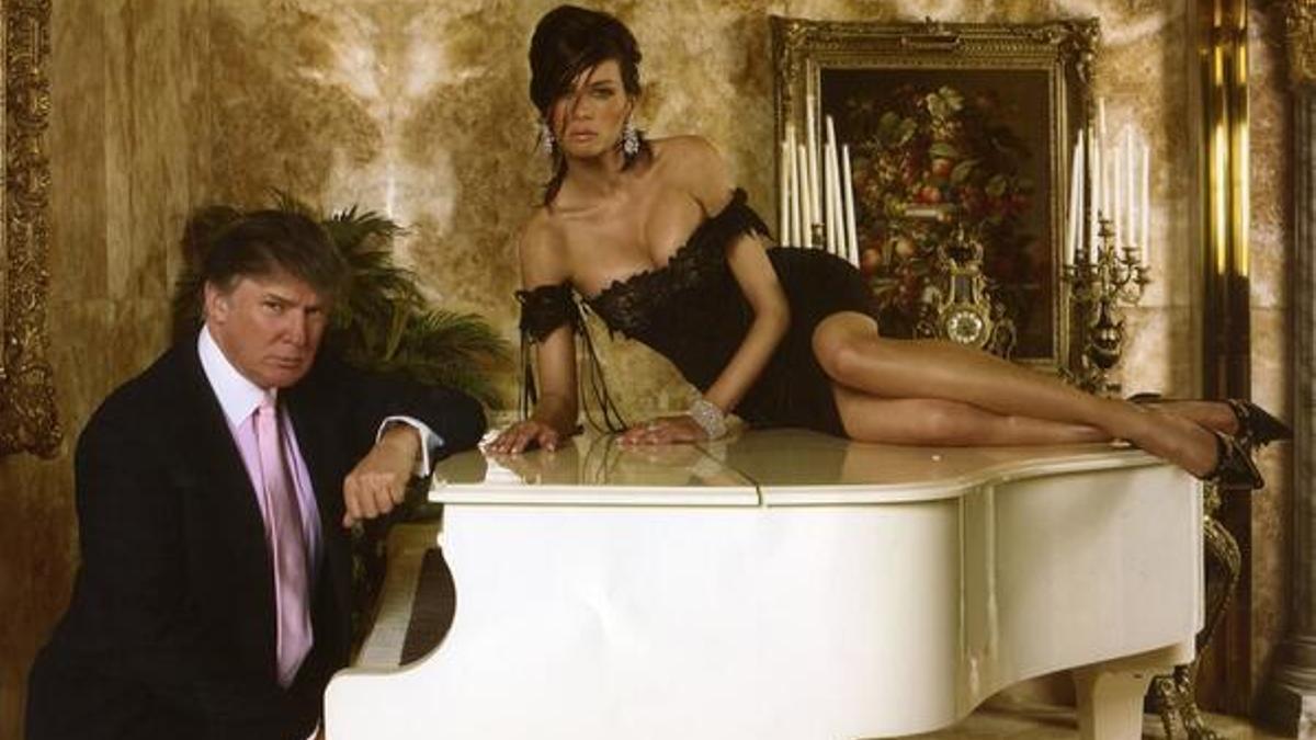 Melania y donald trump unos candidatos a la casa blanca diferentes woman