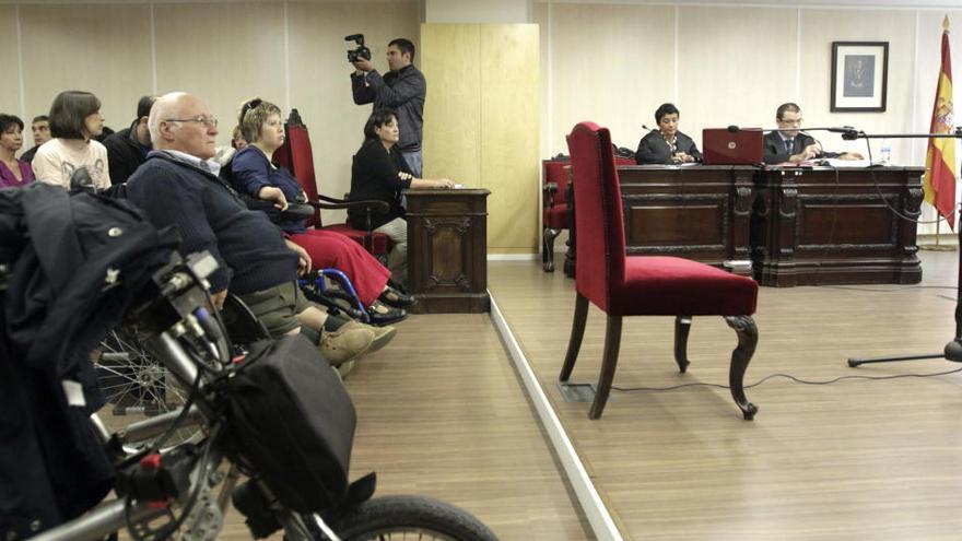 Vista oral del juicio sobre la Talidmoda celebrado en Madrid, en Octubre de 2013