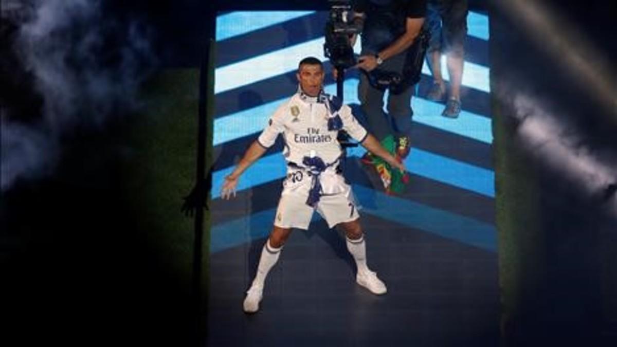 Cristiano celebra la Champions