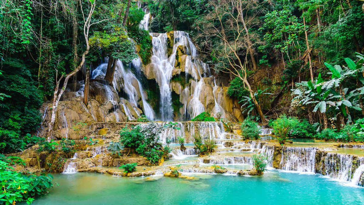 Una cascada en Laos que debes ver una vez en la vida.