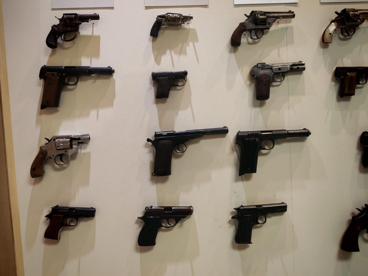 Los revólveres obsoletos o en mal estado