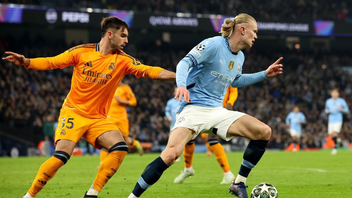 Asencio cuajó un gran partido ante el Manchester City