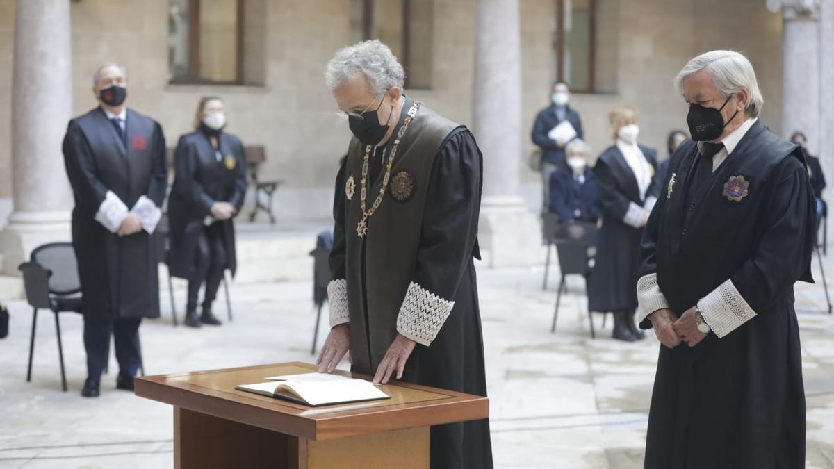 Carlos Gómez, elegido nuevo presidente del Tribunal Superior de Baleares