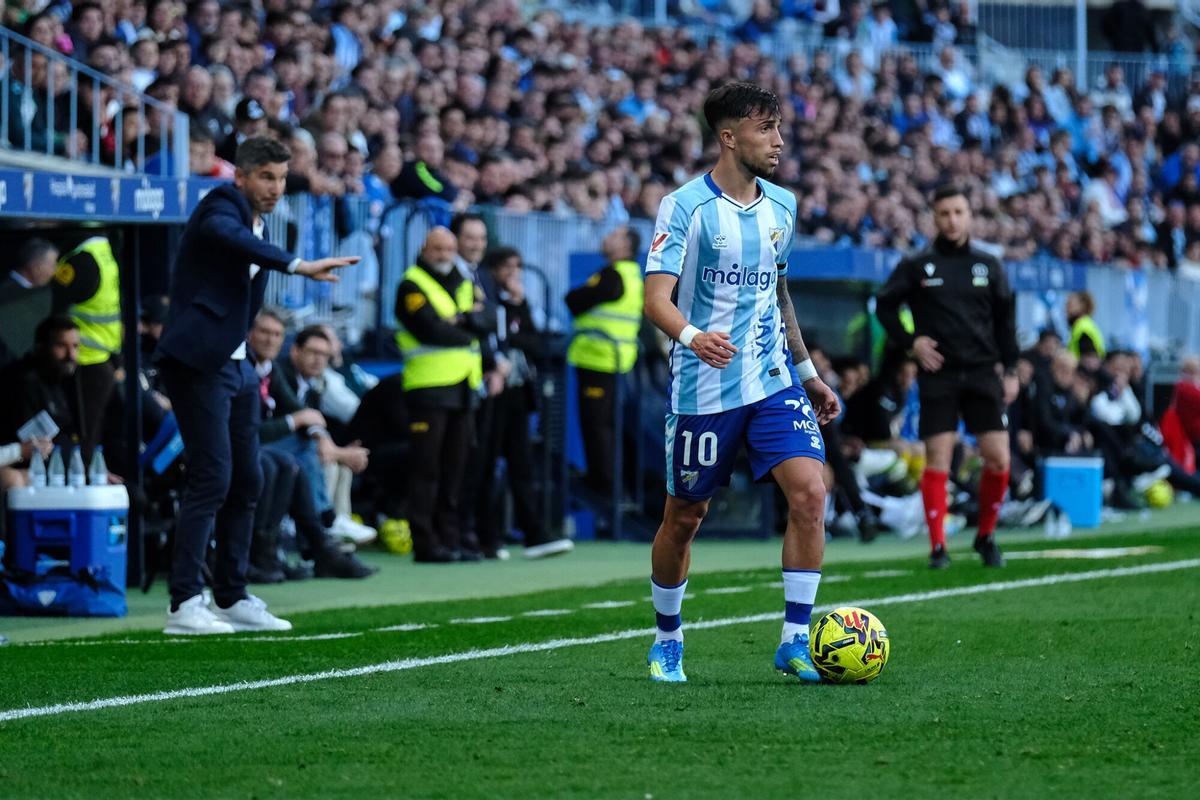 Málaga CF - CD Leganés, en imágenes