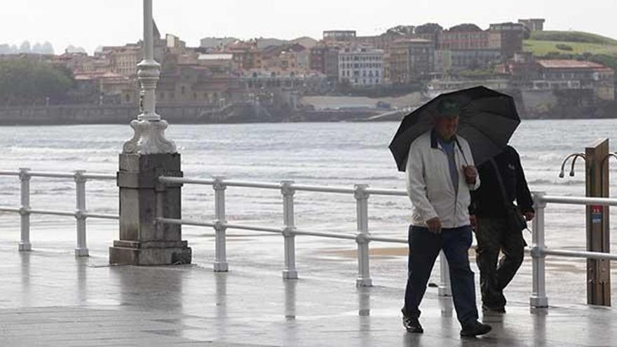 Asturias estará hoy en alerta amarilla por lluvias y tormentas junto a otras doce provincias