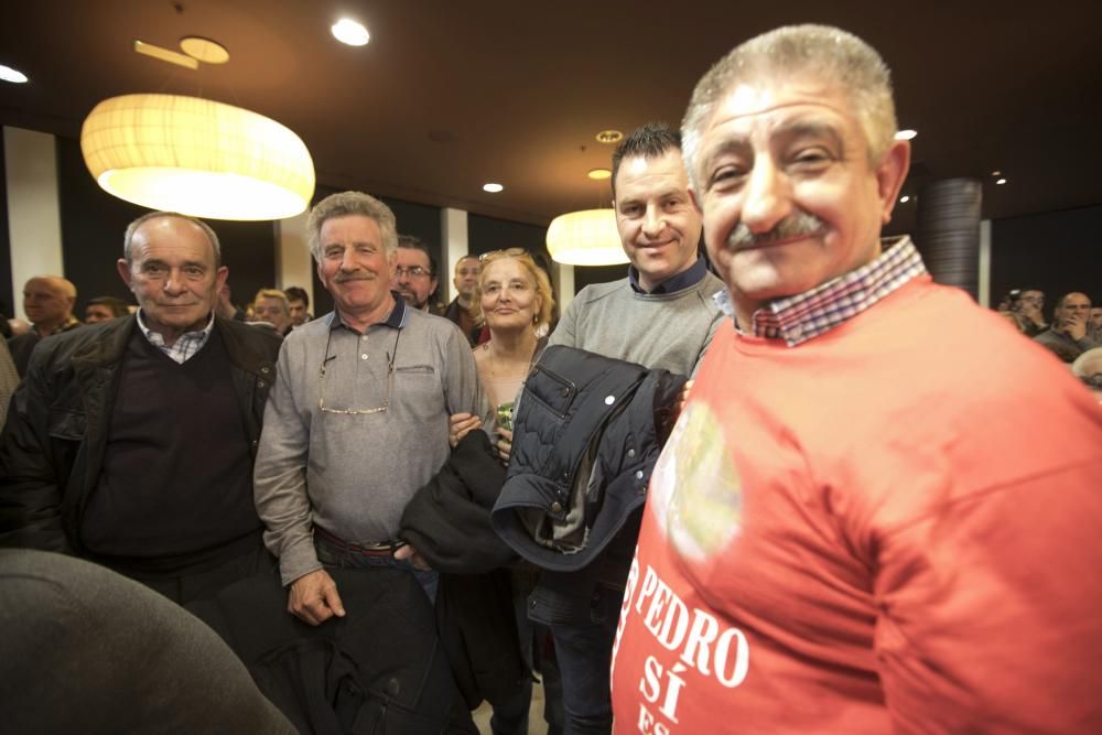 Asamblea con Pedro Sánchez en Oviedo