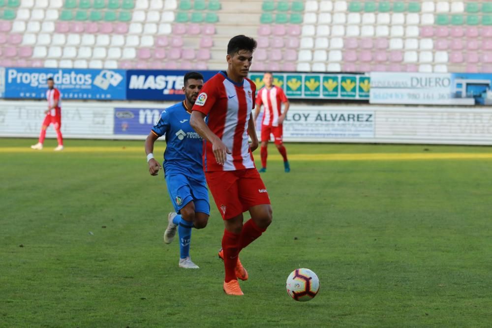 Amistoso del Sporting ante el Getafe