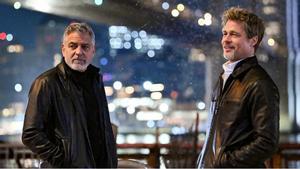 Película Wolfs con George Clooney y Brad Pitt