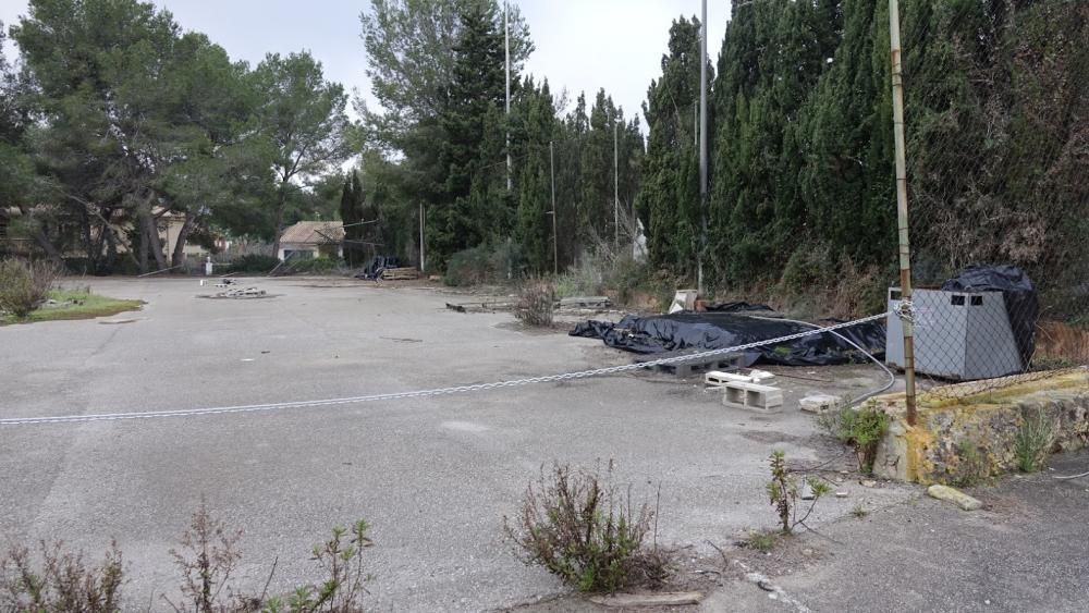 Así se degrada el viejo Casino de Mallorca