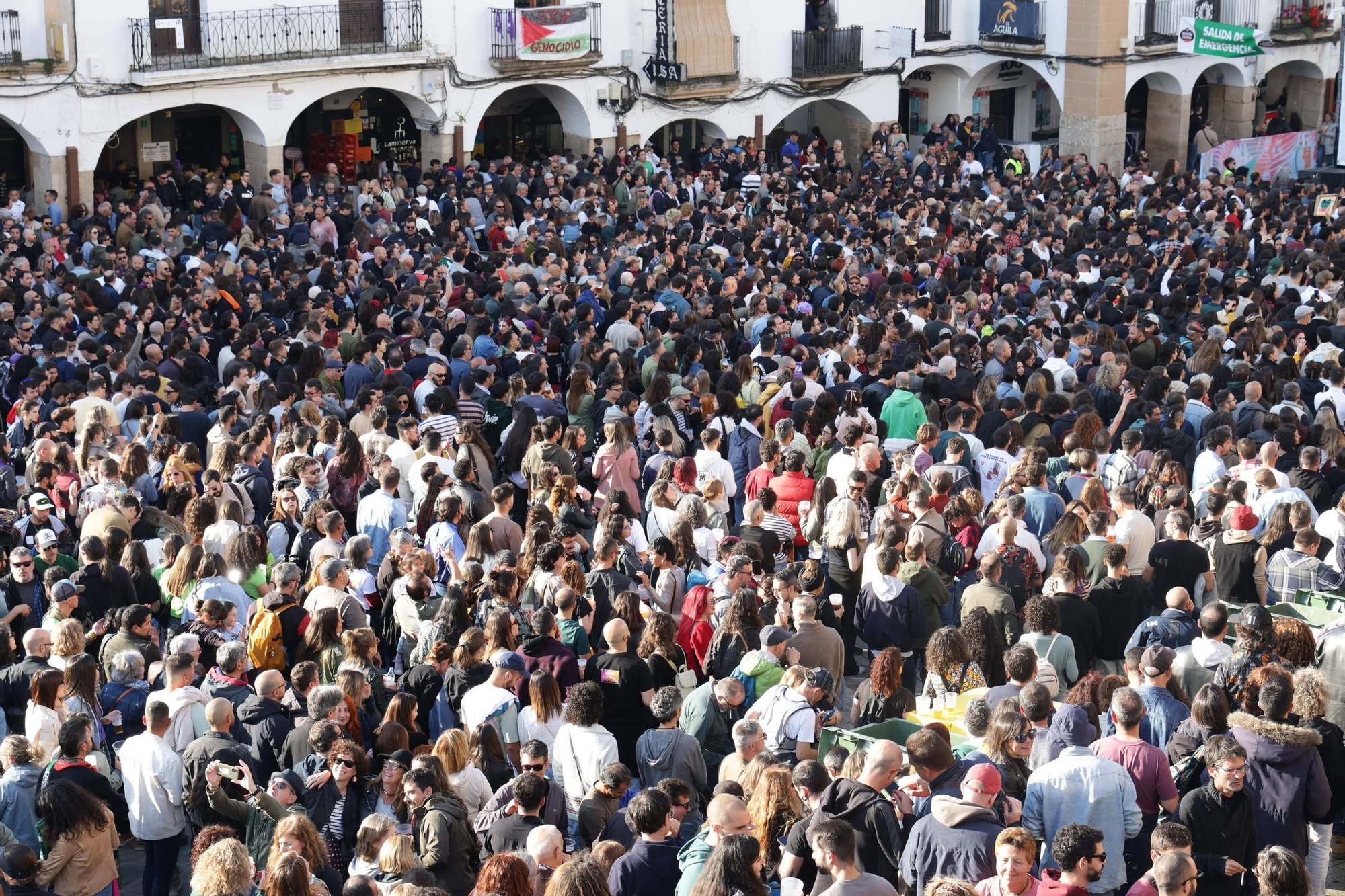 Las imágenes del sábado de Womad en Cáceres