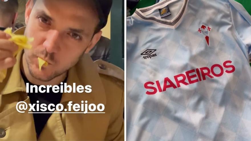 El provechoso paso de C. Tangana por Vigo: filloas, camiseta celeste y pistas sobre el himno del Centenario