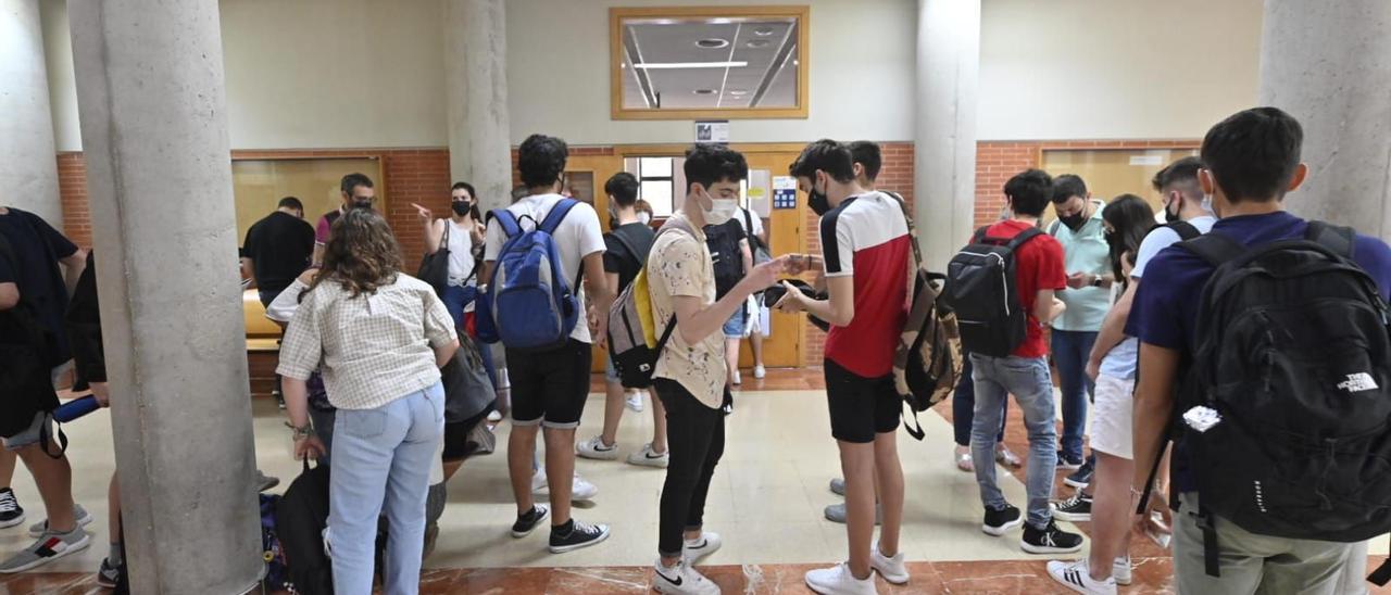 Estudiantado de la UJI.