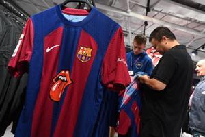 Les samarretes del Barça i els Rolling Stones arriben als 1.000 euros a Wallapop