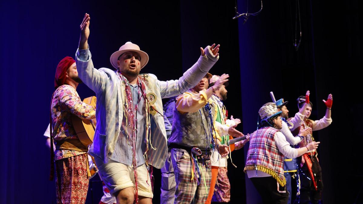 Un momento del Concurso de Chirigotas anterior.