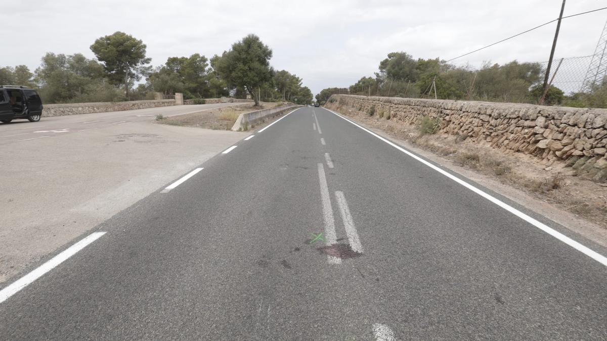 El motorista muerto en Llucmajor fue arrollado tras esquivar a un ciclista sin luces ni reflectantes