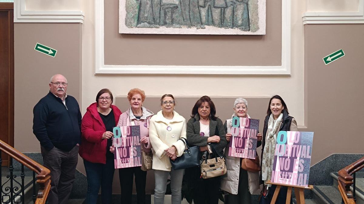 Presentación de la programación de Langreo por el 8M