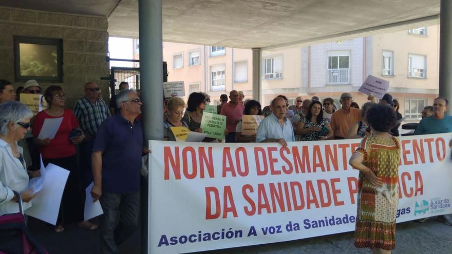 Vecinos de Moaña se manifestarán el día 19 ante la Consellería de Sanidade en Santiago