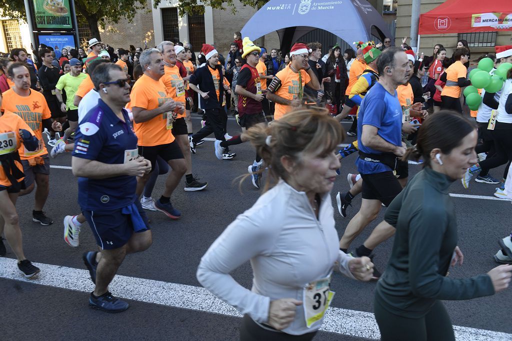 La San Silvestre 2025 en Murcia, en fotografías