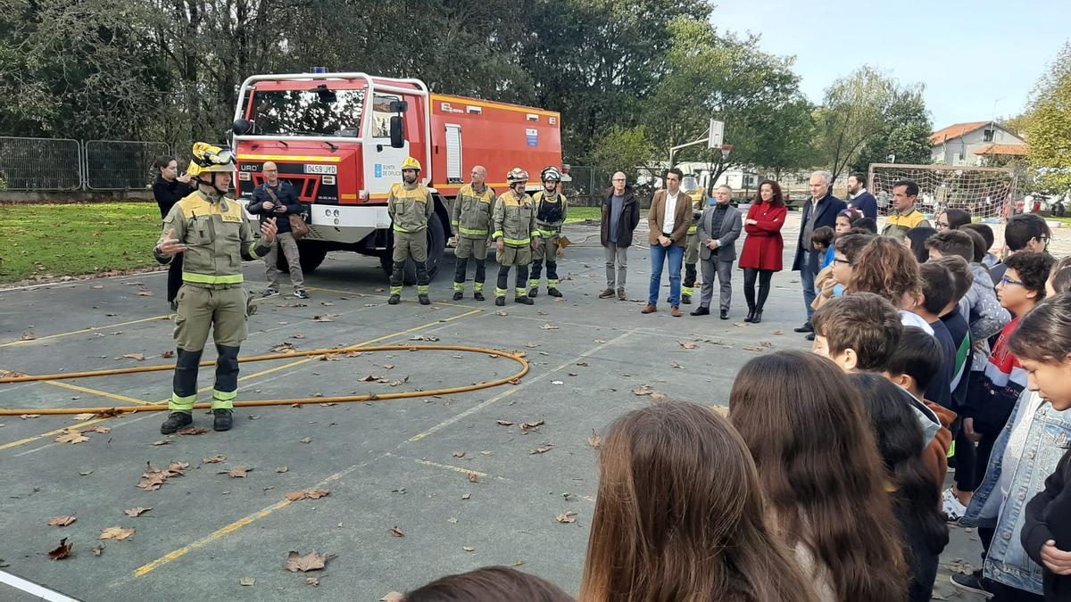 Exhibición en el CEIP de Seixo