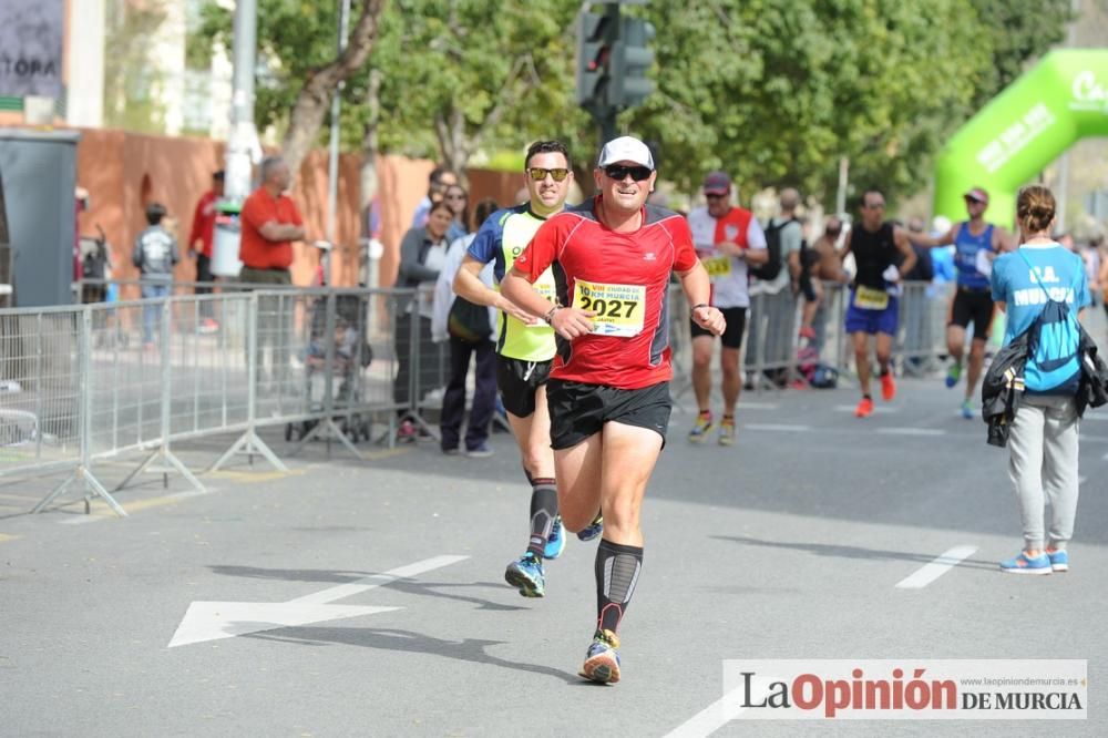 Media Maratón de Murcia: llegada (1ª parte)