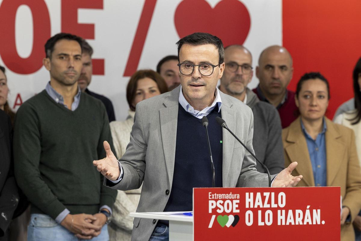 Imagen de Miguel Ángel Gallardo, que ha renunciado este míercoles a su acta de diputado en la Asamblea de Extremadura.