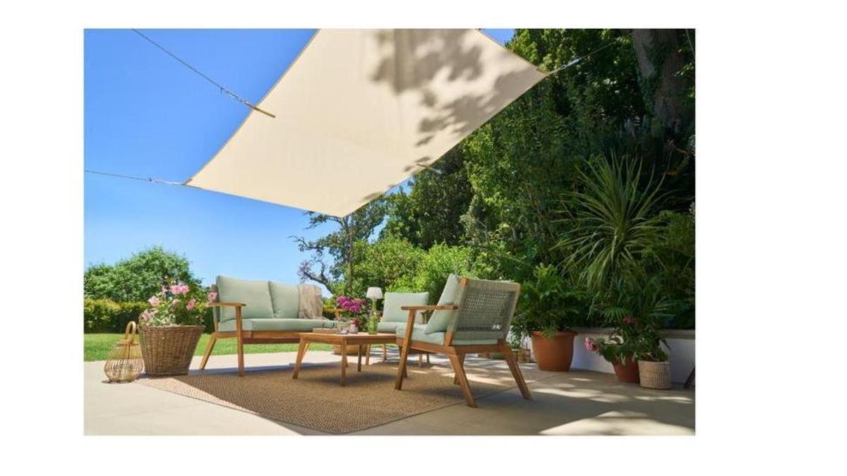 Mañana se esperan colas kilométricas en Lidl para conseguir el toldo colgante más barato del mercado: para el jardín, el balcón o la terraza