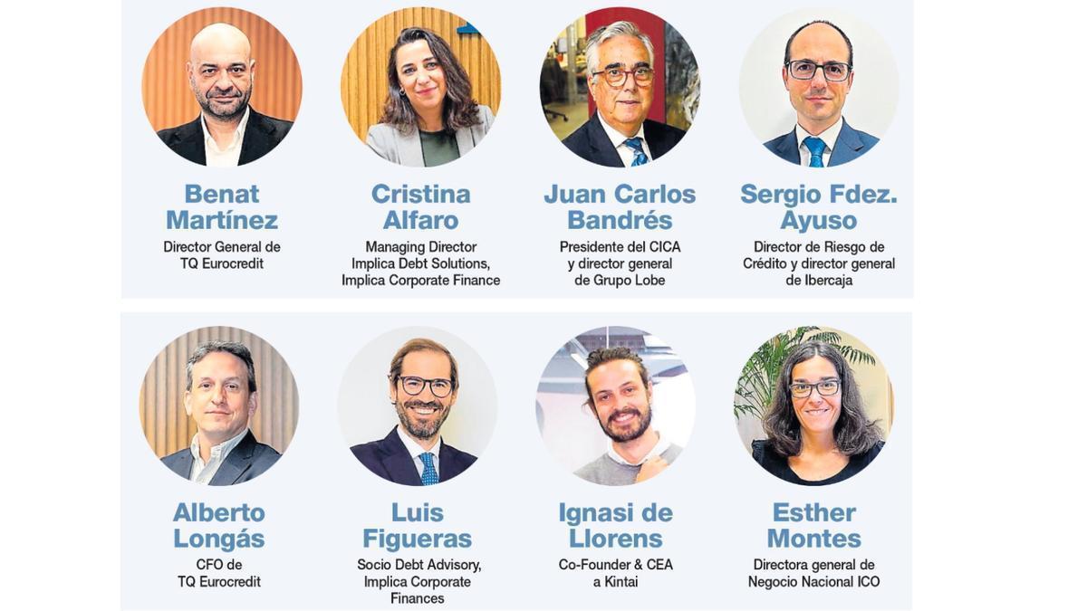 Ponentes en la 'I Jornada Zaragoza Financiación Alternativa para Empresas'.